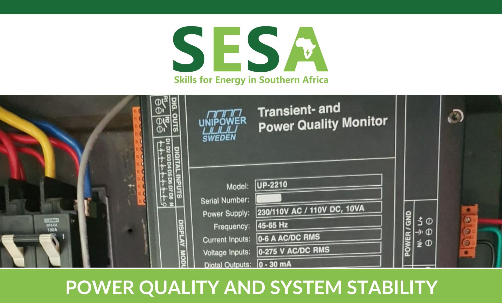 Power Quality and System Stability