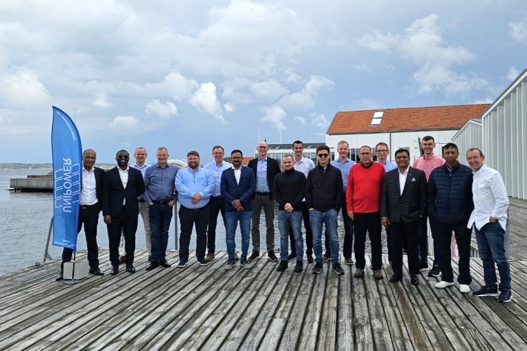 Unipower representatives gathered for conference and product training